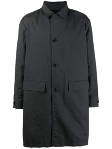 Prada Pre-Owned manteau mi-long à design réversible (années 1990) - Noir