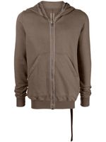 Rick Owens DRKSHDW hoodie Luxor Gimp à fermeture zippée - Marron