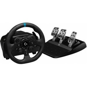 Logitech-G G923 Trueforce Sim Racing Wheel Playstation / PC