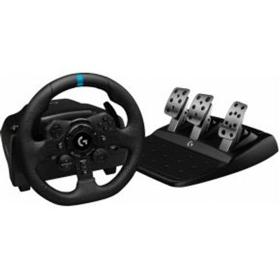 Logitech-G G923 Trueforce Sim Racing Wheel Playstation / PC