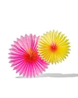 HEMA Waaiers Honeycomb - 2 Stuks