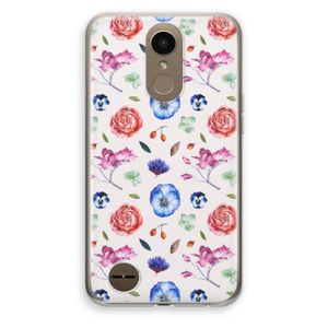 Bloemetjes: LG K10 (2017) Transparant Hoesje