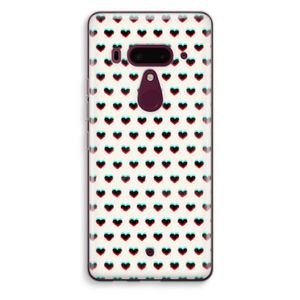 Hartjes: HTC U12+ Transparant Hoesje