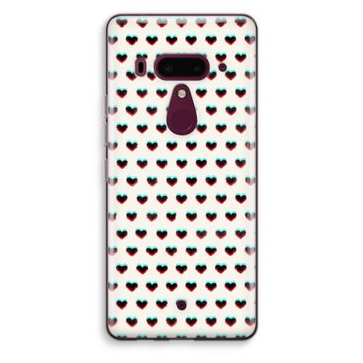 Hartjes: HTC U12+ Transparant Hoesje