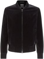 Zegna velvet bomber jacket - Noir