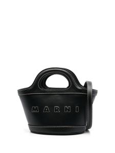 Marni sac cabas Tropicalia - Noir