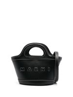 Marni sac cabas Tropicalia - Noir - thumbnail