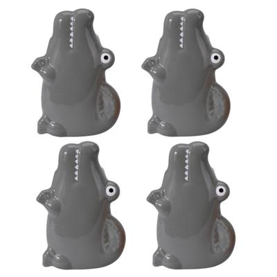 Waterverdamper radiator - 4x - krokodil - kinderkamer - kunststeen - 17 cm - luchtbevochtiger Waterverdamper radiator - 4x - krokodil - kinderkamer - kunststeen - 17 cm - luchtbevochtiger