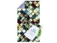 SooBluu Strandlaken xl - neon - 100x190cm