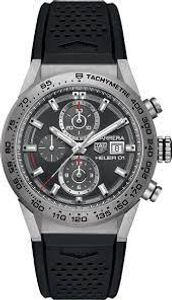 Horlogeband Tag Heuer CAR208Z.FT6046 Rubber Zwart 21mm