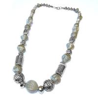 Ketting met Grijze Kralen