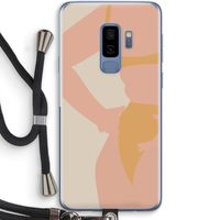 Bikini body: Samsung Galaxy S9 Plus Transparant Hoesje met koord