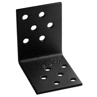 Waelbers Versterkingshoek 50x50x40mm zwart TXT - 50 Stuk(s) - 4358.11