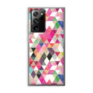 Gekleurde driehoekjes: Samsung Galaxy Note 20 Ultra / Note 20 Ultra 5G Transparant Hoesje