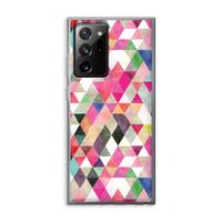 Gekleurde driehoekjes: Samsung Galaxy Note 20 Ultra / Note 20 Ultra 5G Transparant Hoesje