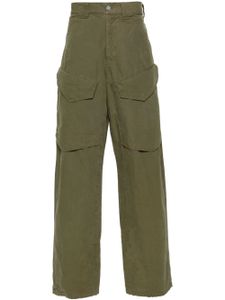 OBJECTS IV LIFE pantalon cargo Hiking à taille haute - Vert