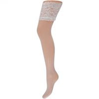Net stay-up kousen met kanten rand Net stay-up kousen met kanten rand
