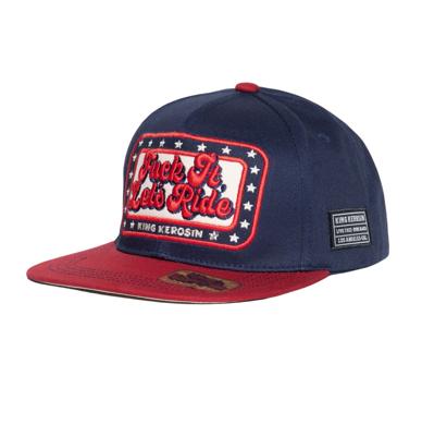 King Kerosin Fuck It Trucker Pet Navy & Rood
