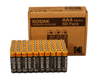 Kodak XTRALIFE alkaline AA battery (60 pack)