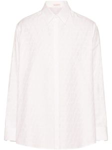 Valentino Garavani chemise Toile Iconographe en popeline - Blanc