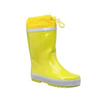 Playshoes regenlaarzen Streep Geel Wit-34-35