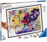 Ravensburger creart serie B art collection yellow, red, blue Kandinsky