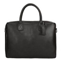 Burkely Vintage Taylor Worker 15" laptopbag-Black - thumbnail