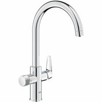Keukenkraan Grohe Blue Pure StartCurve Metaal C-vorm