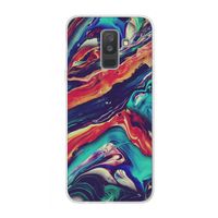 Chameleon Sun: Samsung Galaxy A6 Plus (2018) Transparant Hoesje