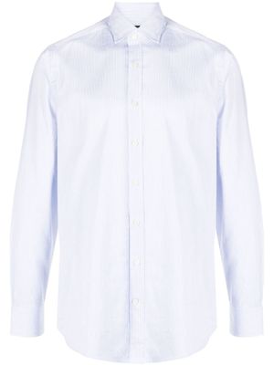 Hackett chemise en coton à rayures - Bleu