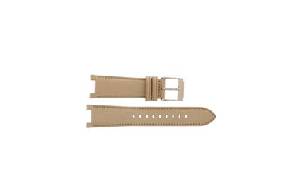 Horlogeband Michael Kors MK5633 Leder Beige 12mm