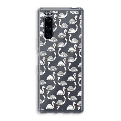 Zwanen: Sony Xperia 5 Transparant Hoesje