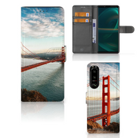 Sony Xperia 5III Flip Cover Golden Gate Bridge