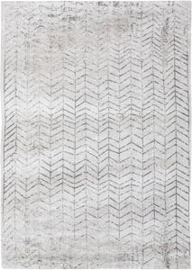 Louis de Poortere - 8652 Mad Men Black on White - 140x200 cm Vloerkleed