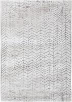 Louis de Poortere - 8652 Mad Men Black on White - 140x200 cm Vloerkleed