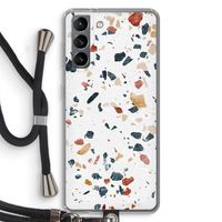 Terrazzo N°4: Samsung Galaxy S21 Transparant Hoesje met koord