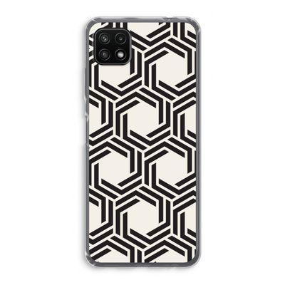 Geometrisch patroon: Samsung Galaxy A22 5G Transparant Hoesje