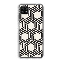 Geometrisch patroon: Samsung Galaxy A22 5G Transparant Hoesje