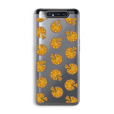 You Had Me At Pizza: Samsung Galaxy A80 Transparant Hoesje