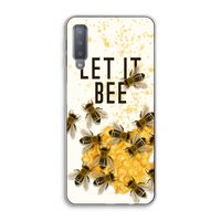 Let it bee: Samsung Galaxy A7 (2018) Transparant Hoesje
