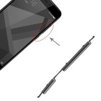 Power-knop en volume regeling knop voor Xiaomi Redmi 4X (zwart)