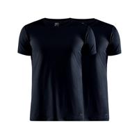 Craft Core Dry Multi T-Shirt 2-Pack heren zwart