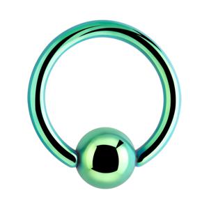 Anodized Ball Closure Ring Chirurgisch staal 316L Piercingringen