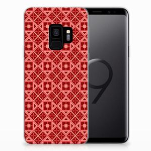 Samsung Galaxy S9 TPU bumper Batik Rood