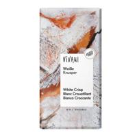Witte chocolade met rice crispies - 100 gram