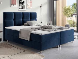 Boxspring ANDROS 180x200 cm donkerblauw