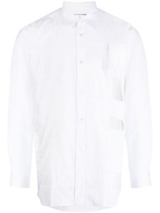 Comme Des Garçons Shirt chemise en coton à empiècements - Blanc