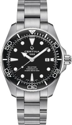 Horlogeband Certina C605020876 / C0326071105100 Roestvrij staal (RVS) Staal 19mm