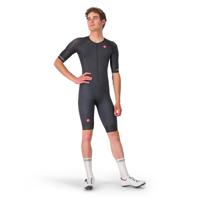 Castelli core tri suit short sleeve zwart heren XXXL