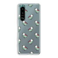 Vogeltjes: Sony Xperia 5 III Transparant Hoesje